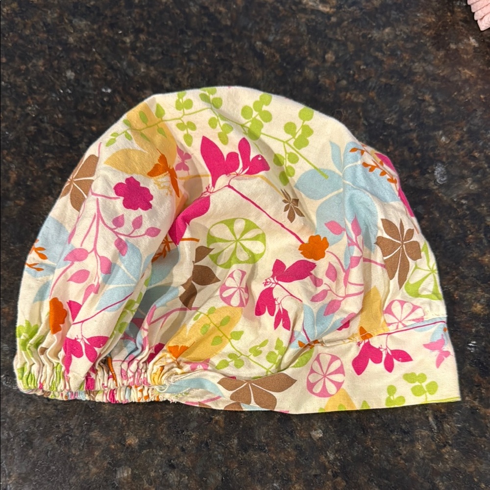 Floral Elastic scrub cap - Multicolor